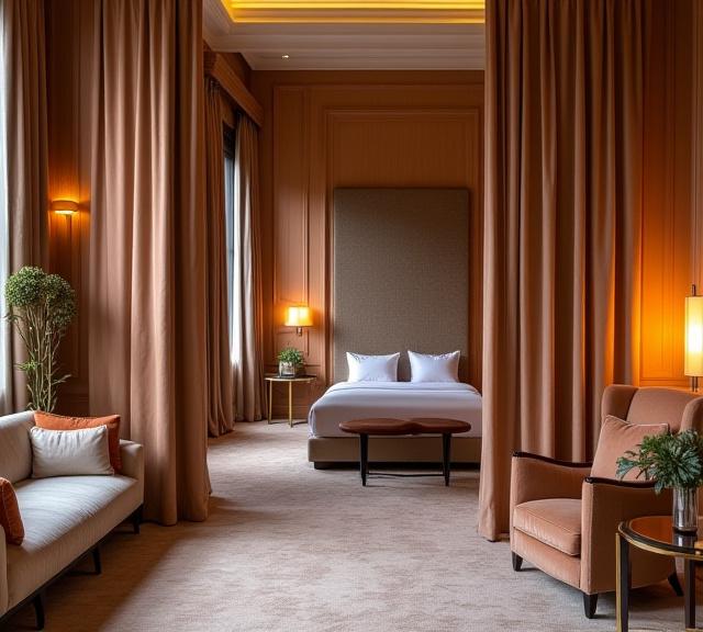 Textilkonzept für Boutique-Hotel